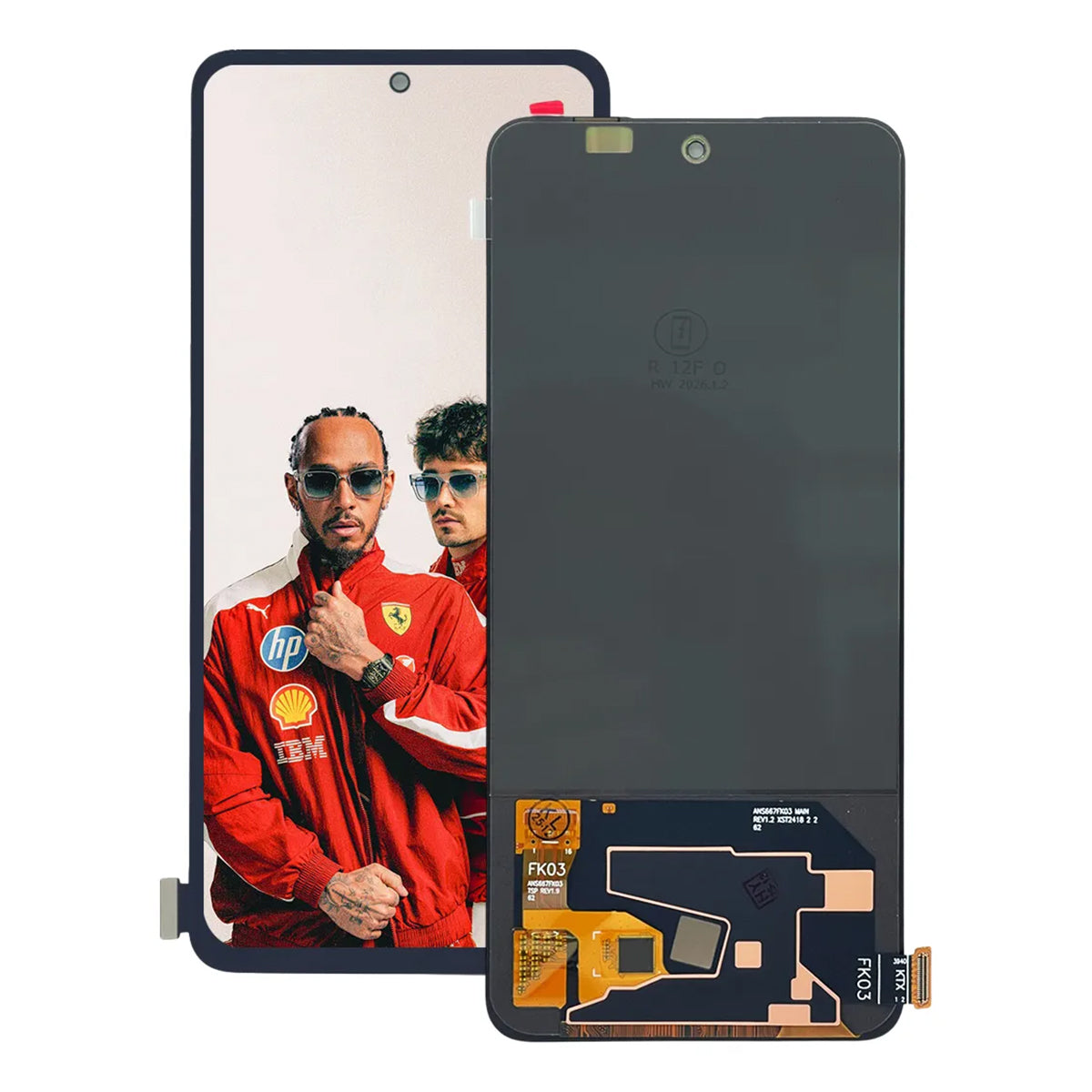 Pantalla OLED compatible con Oppo Reno 12F