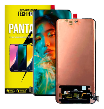 Pantalla compatible con Oppo Reno 12 Amoled - Negro