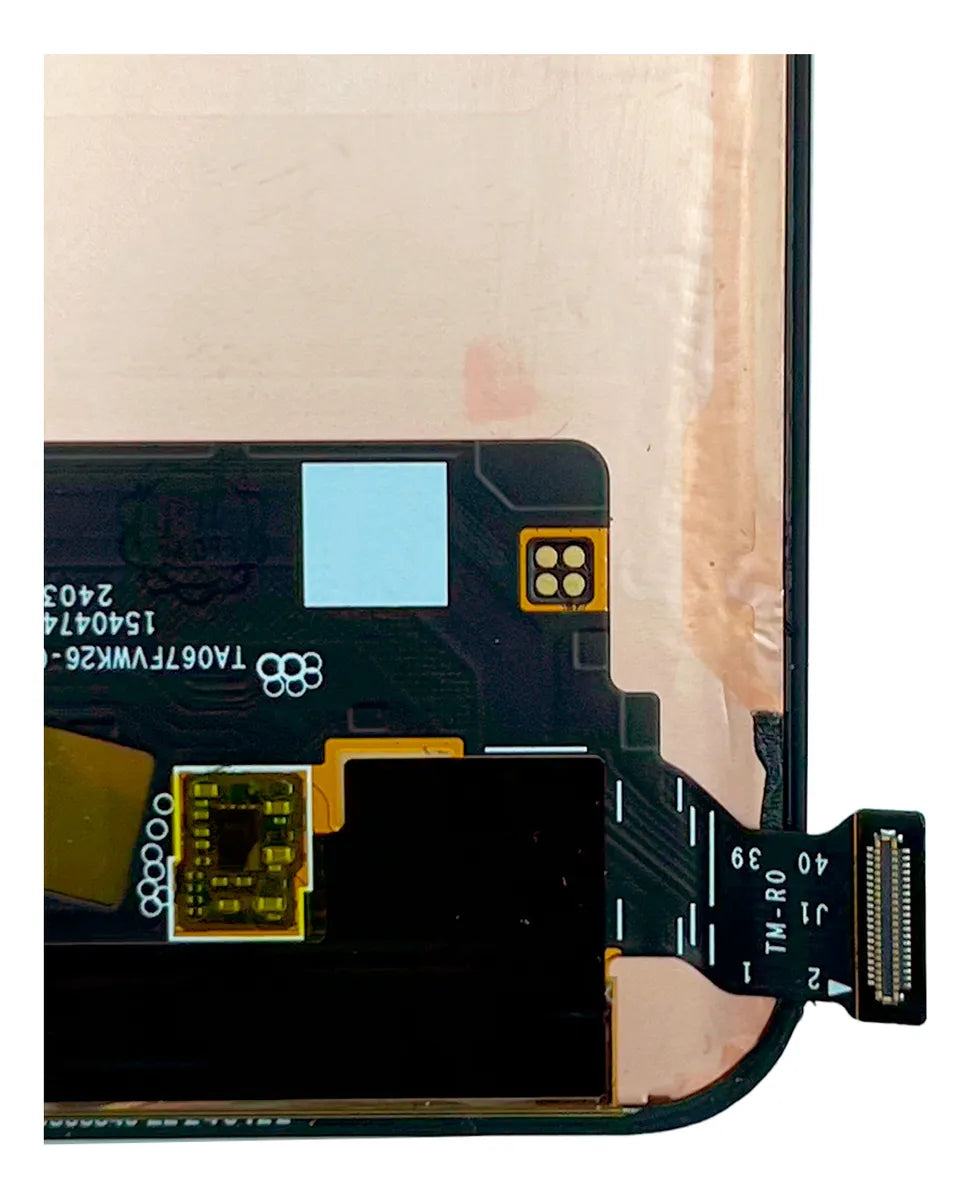 Pantalla compatible con Oppo Reno 12 Amoled - Negro