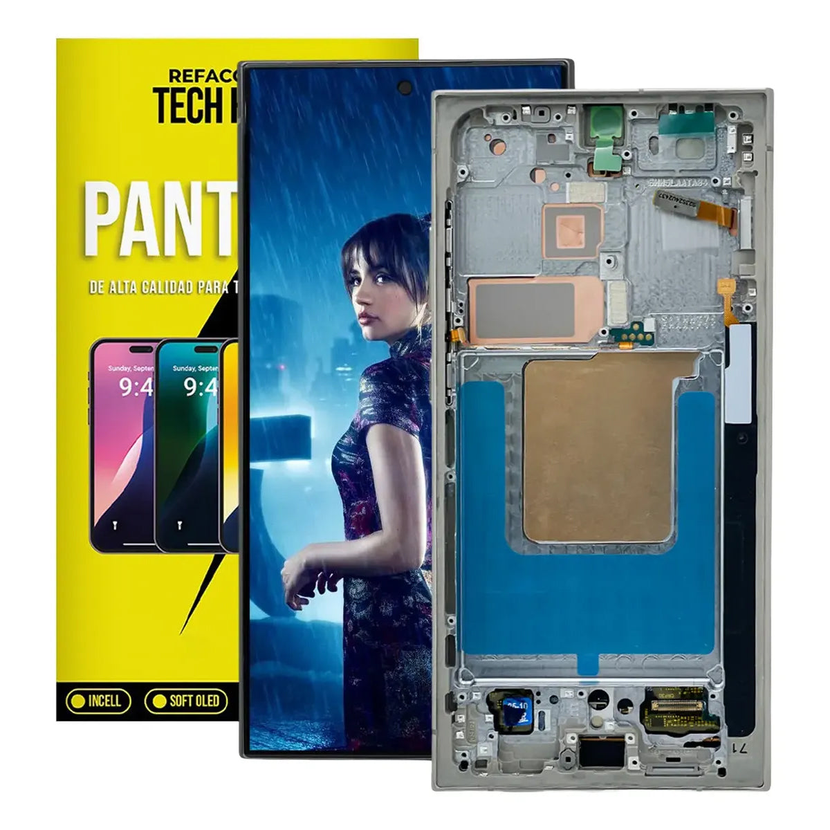 Pantalla OLED con Marco compatible con Samsung Galaxy S24 Ultra