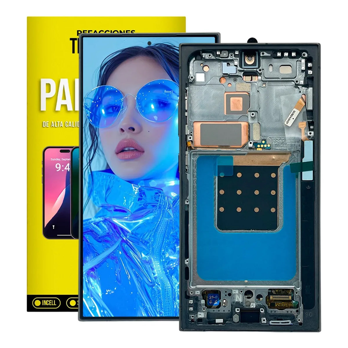 Pantalla OLED con Marco compatible con Samsung Galaxy S24 Ultra