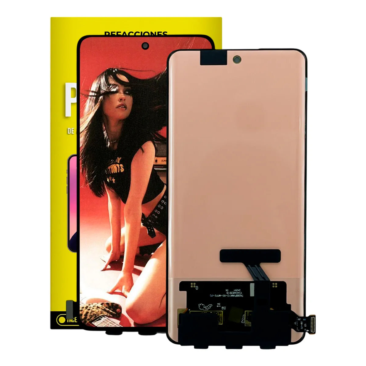 Pantalla AMOLED Curva compatible con Realme 14 Pro