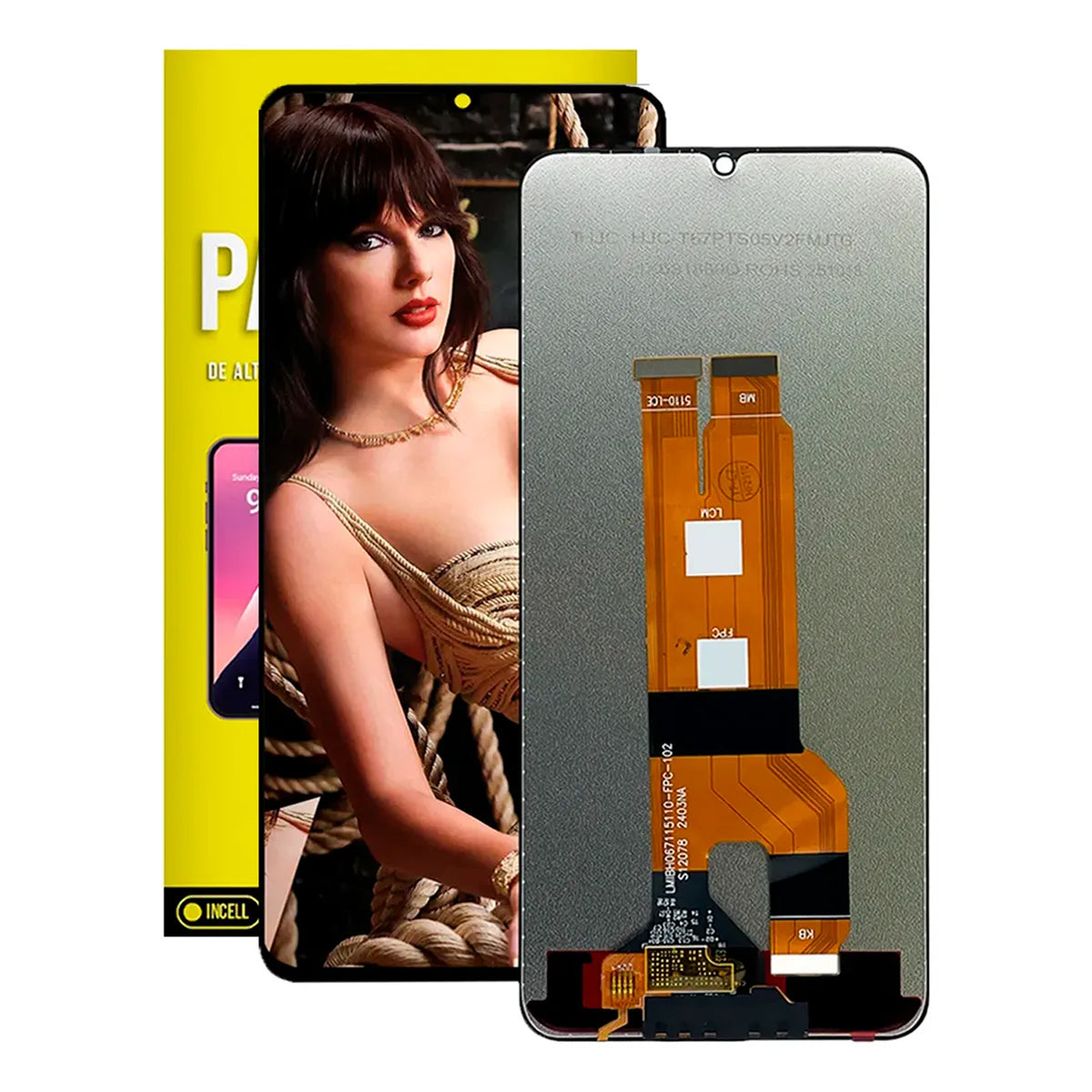 Pantalla AMOLED compatible con Realme C63