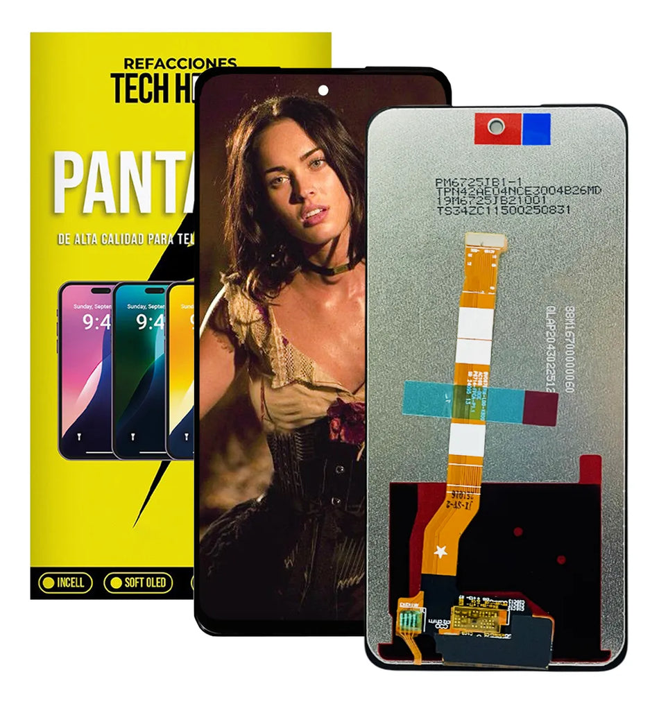 Pantalla AMOLED compatible con Realme C65