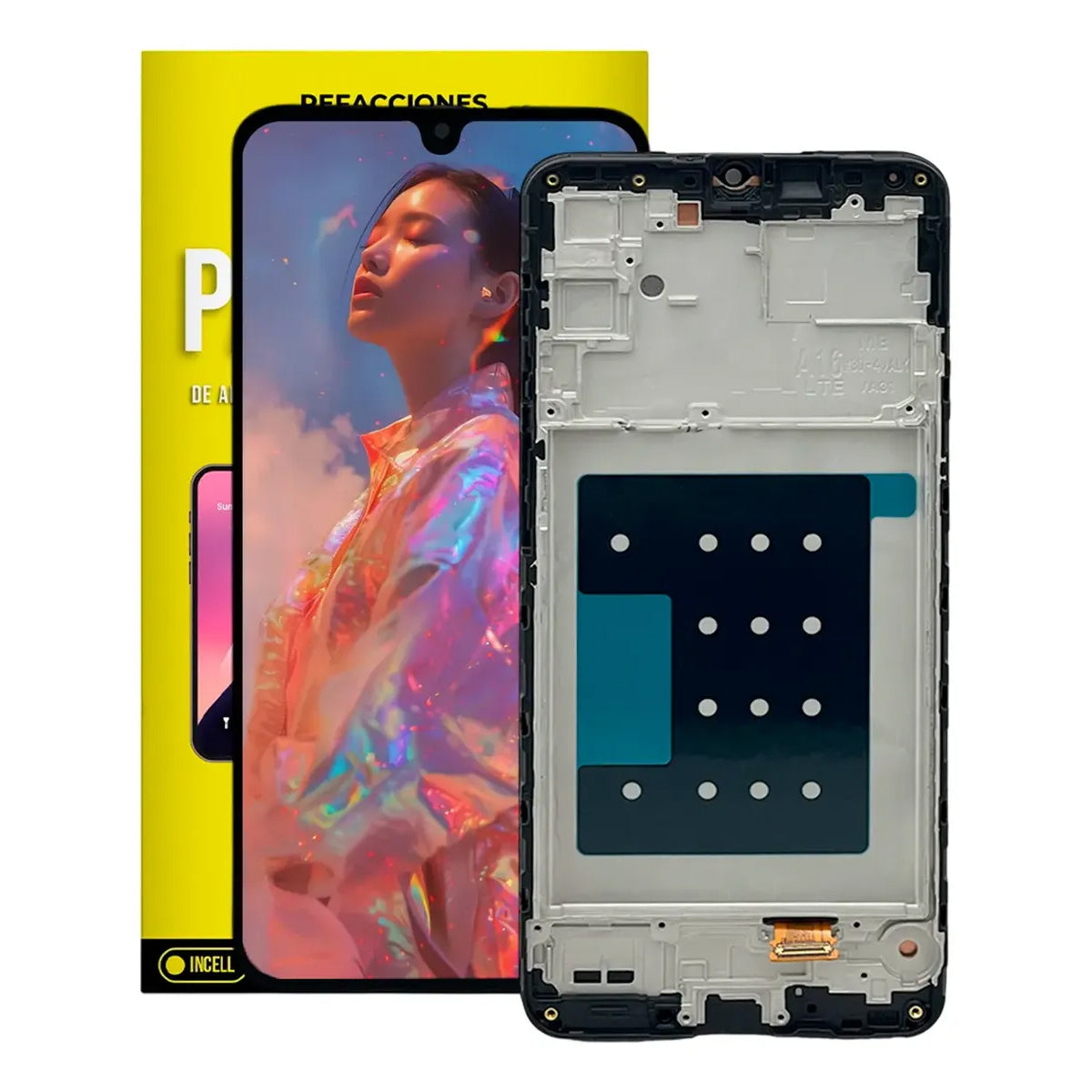 Pantalla Incell con Marco compatible con Samsung Galaxy A16