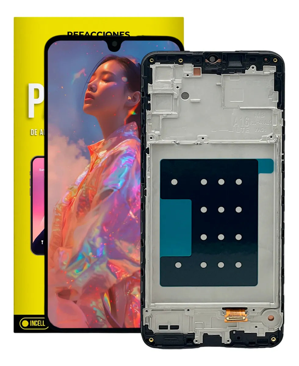 Pantalla con Marco compatible con Samsung Galaxy A16