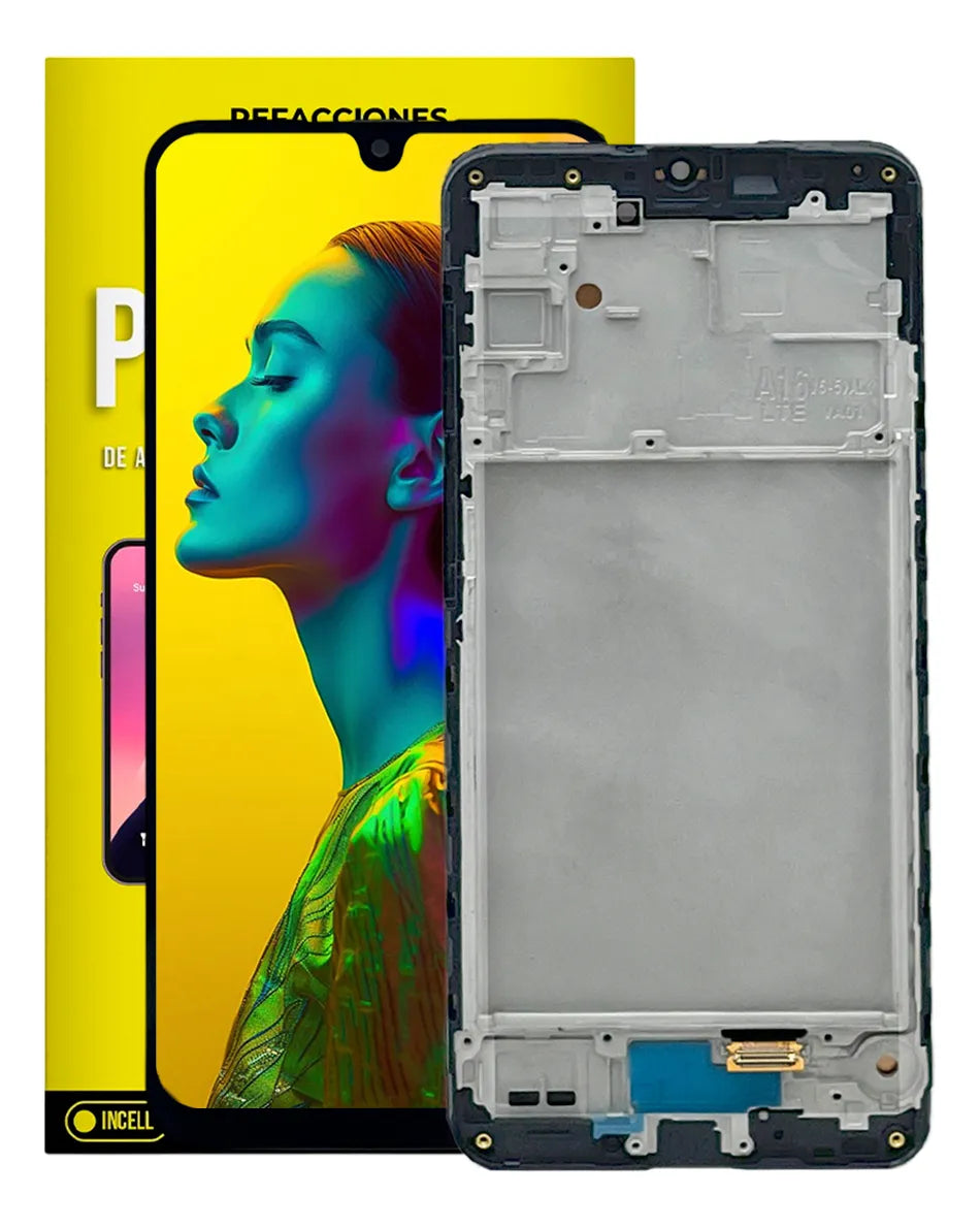 Pantalla con Marco compatible con Samsung Galaxy A16