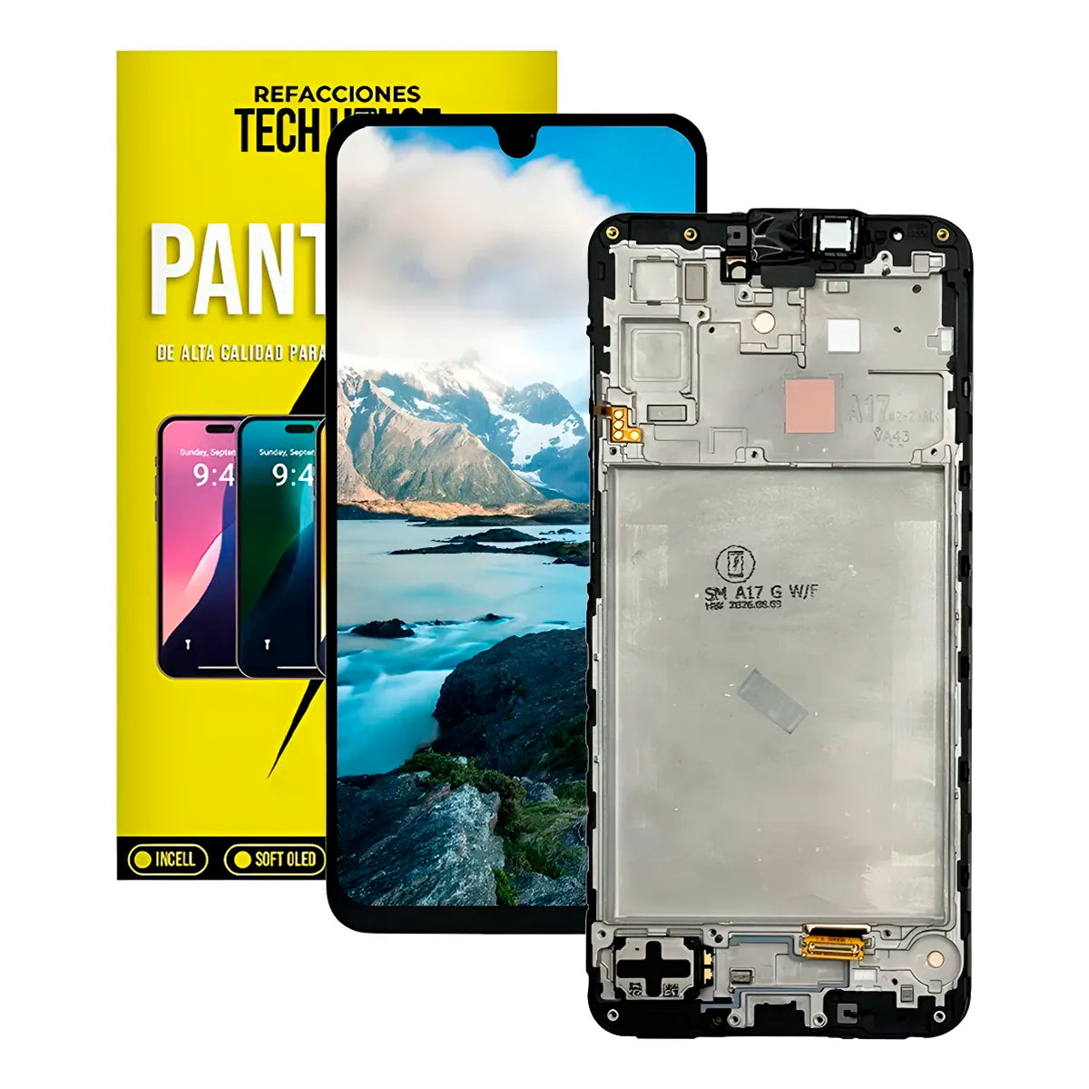 Pantalla AMOLED con Marco Compatible con Samsung Galaxy A17 OEM