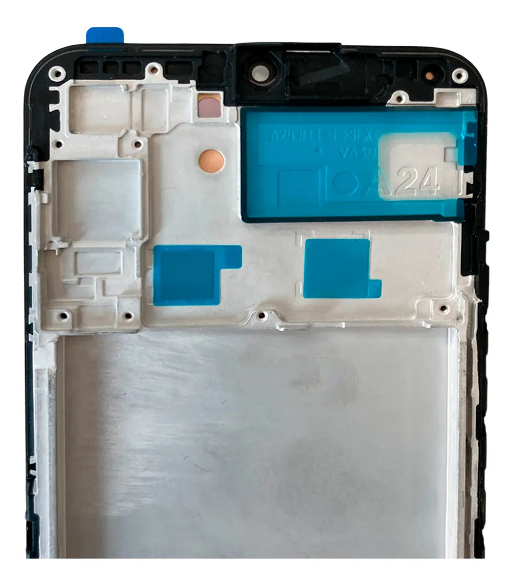 Pantalla compatible con Samsung Galaxy A24 4G con Marco (Super Amoled)