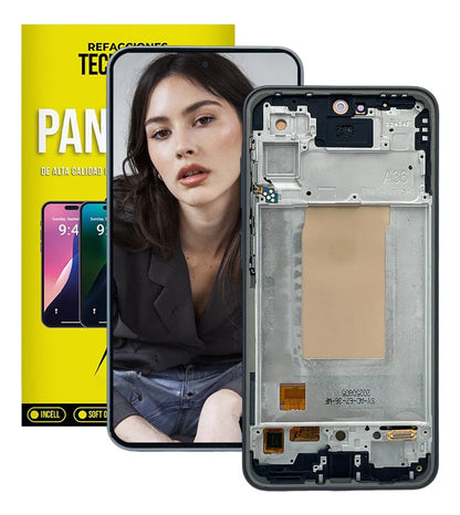 Pantalla compatible con Samsung A36 SM-A366BN con Marco Oled - Black