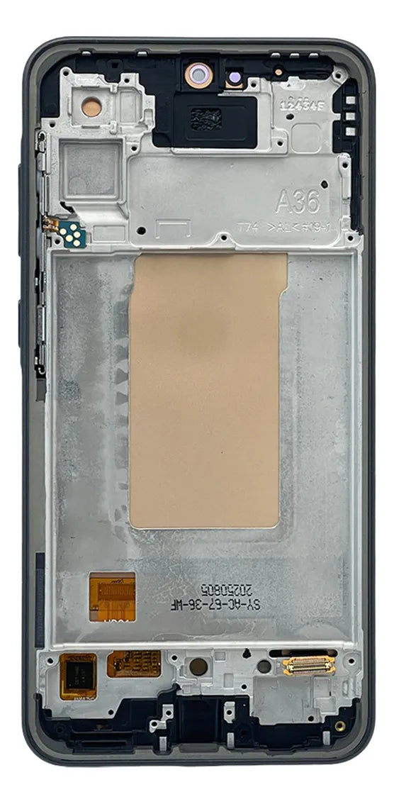 Pantalla compatible con Samsung A36 SM-A366BN con Marco Oled - Black