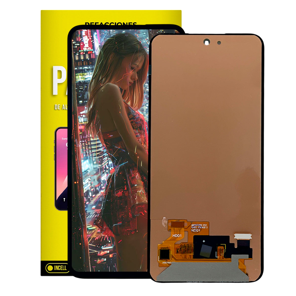 Pantalla compatible con Samsung Galaxy A36