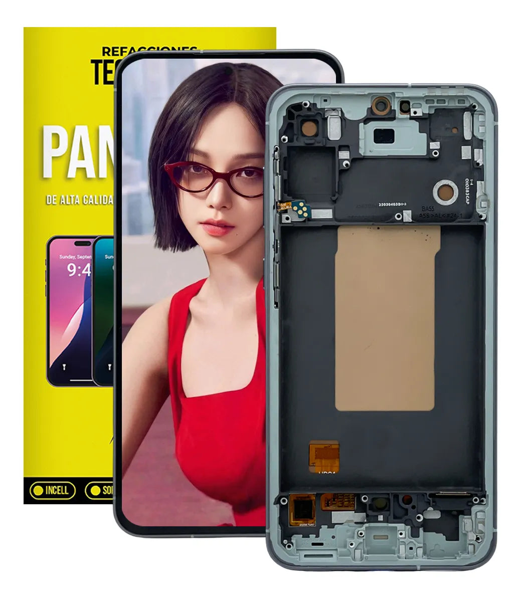 Pantalla con Marco OLED compatible con Samsung A56 A566B