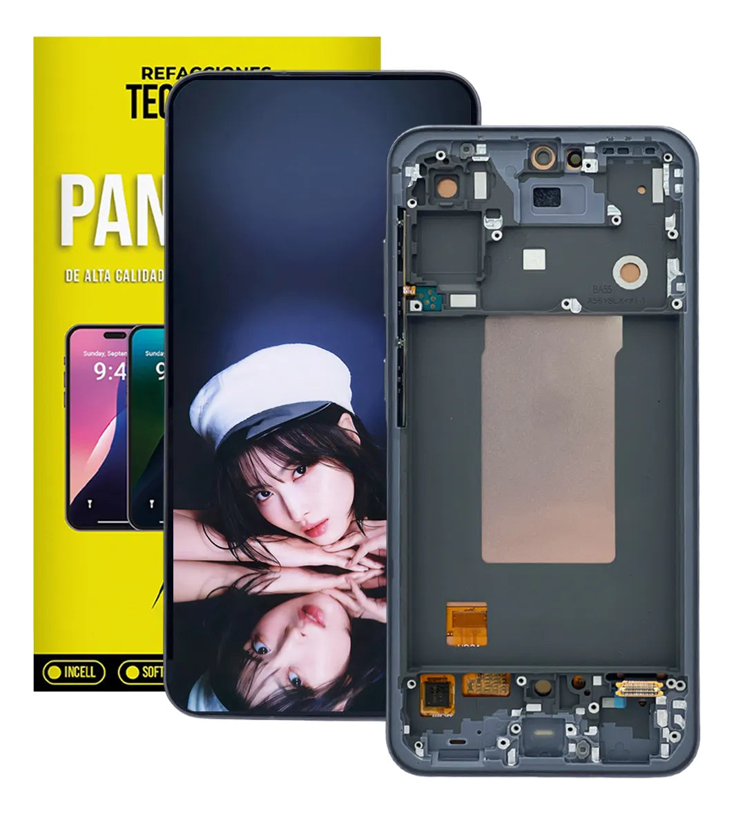 Pantalla con Marco OLED compatible con Samsung A56 A566B