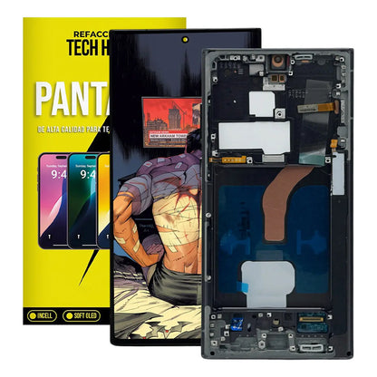 Pantalla compatible con Samsung Galaxy S22 Ultra 5G