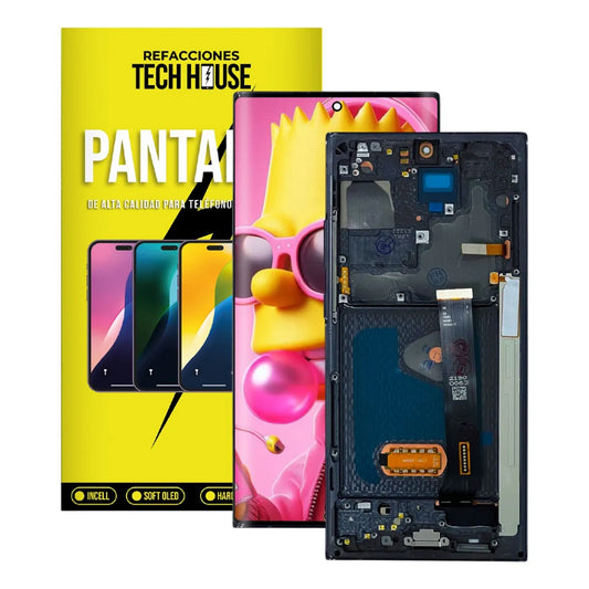 Pantalla SK OLED con Marco compatible con Samsung Galaxy Note 20 Ultra 4G / 5G