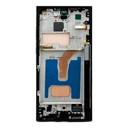 Pantalla compatible con Samsung Galaxy S22 Ultra con Marco