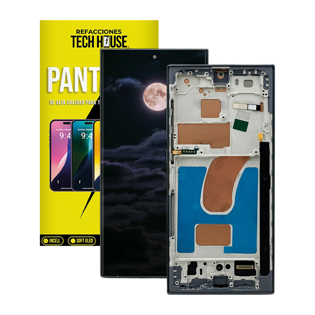 Pantalla Samsung Galaxy S23 Ultra (S918) – Calidad Incell con Marco