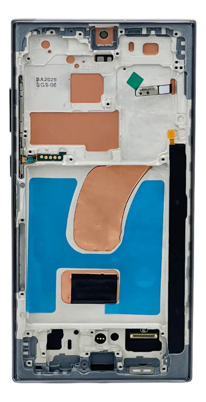 Pantalla con Marco compatible con Samsung S23 Ultra