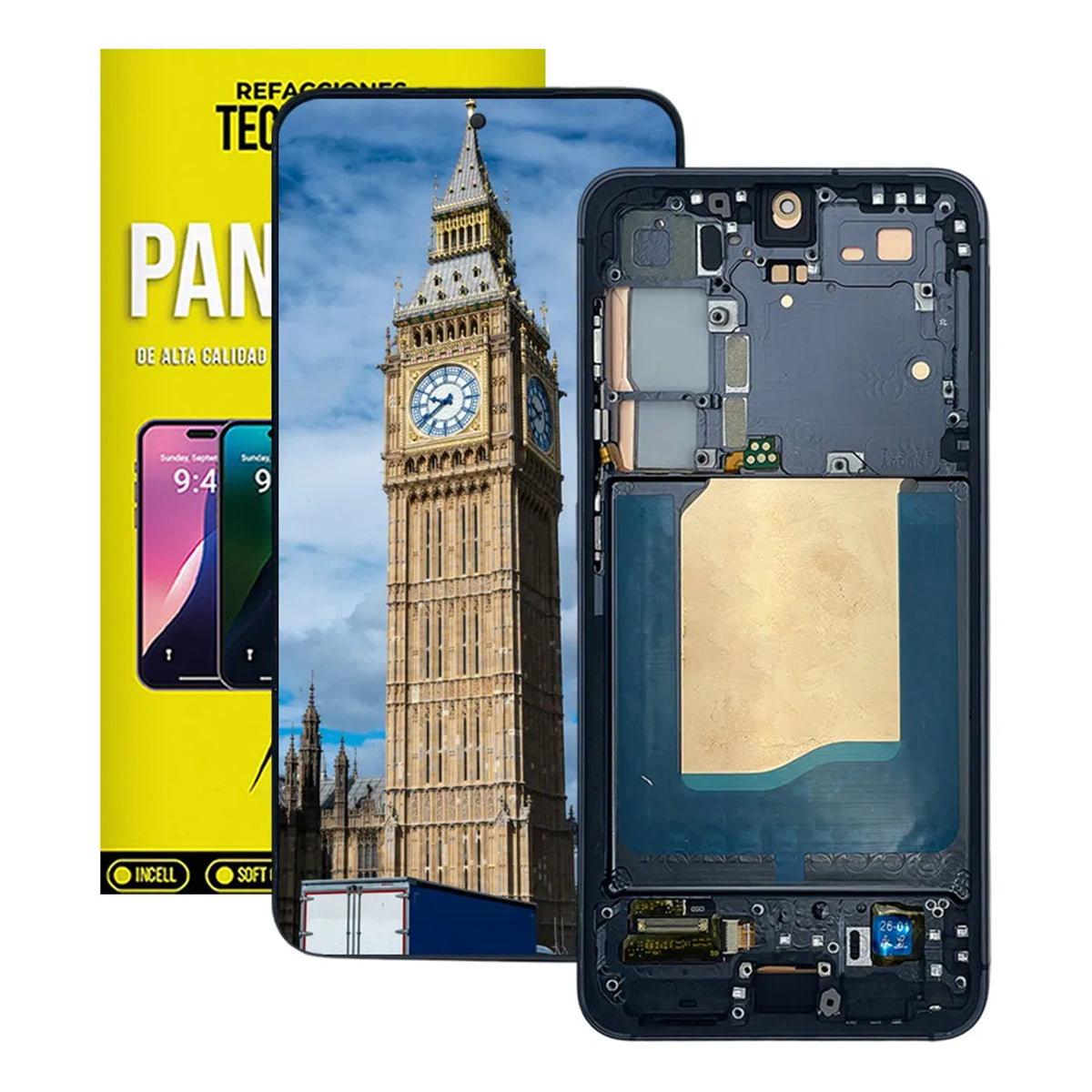 Pantalla compatible con Samsung Galaxy S25