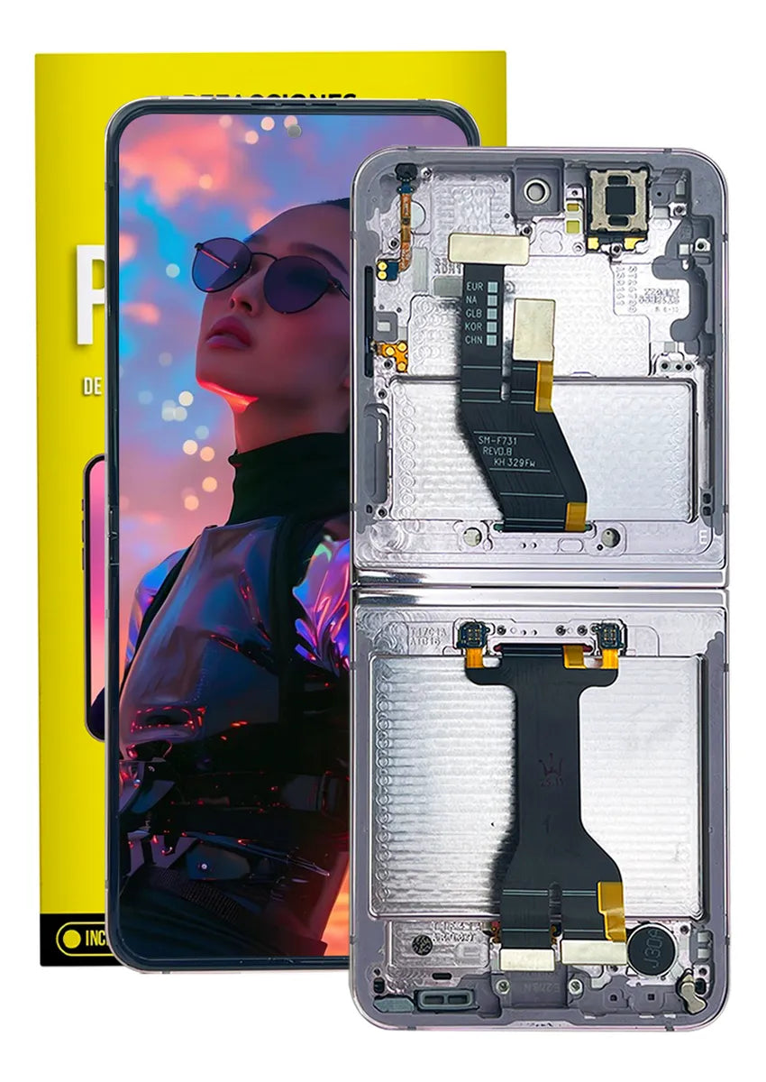 Pantalla compatible con Samsung Galaxy Z Flip 5 (Amoled)