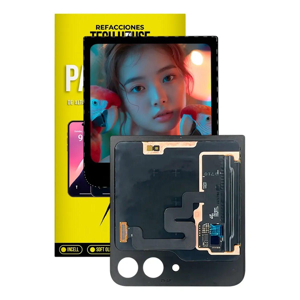 Pantalla compatible con Samsung Galaxy Z Flip 5