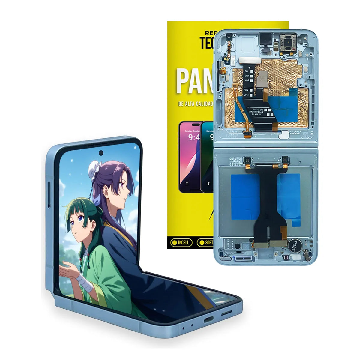 Pantalla Amoled Samsung Galaxy Z Flip 6 – Con Marco – Calidad OEM