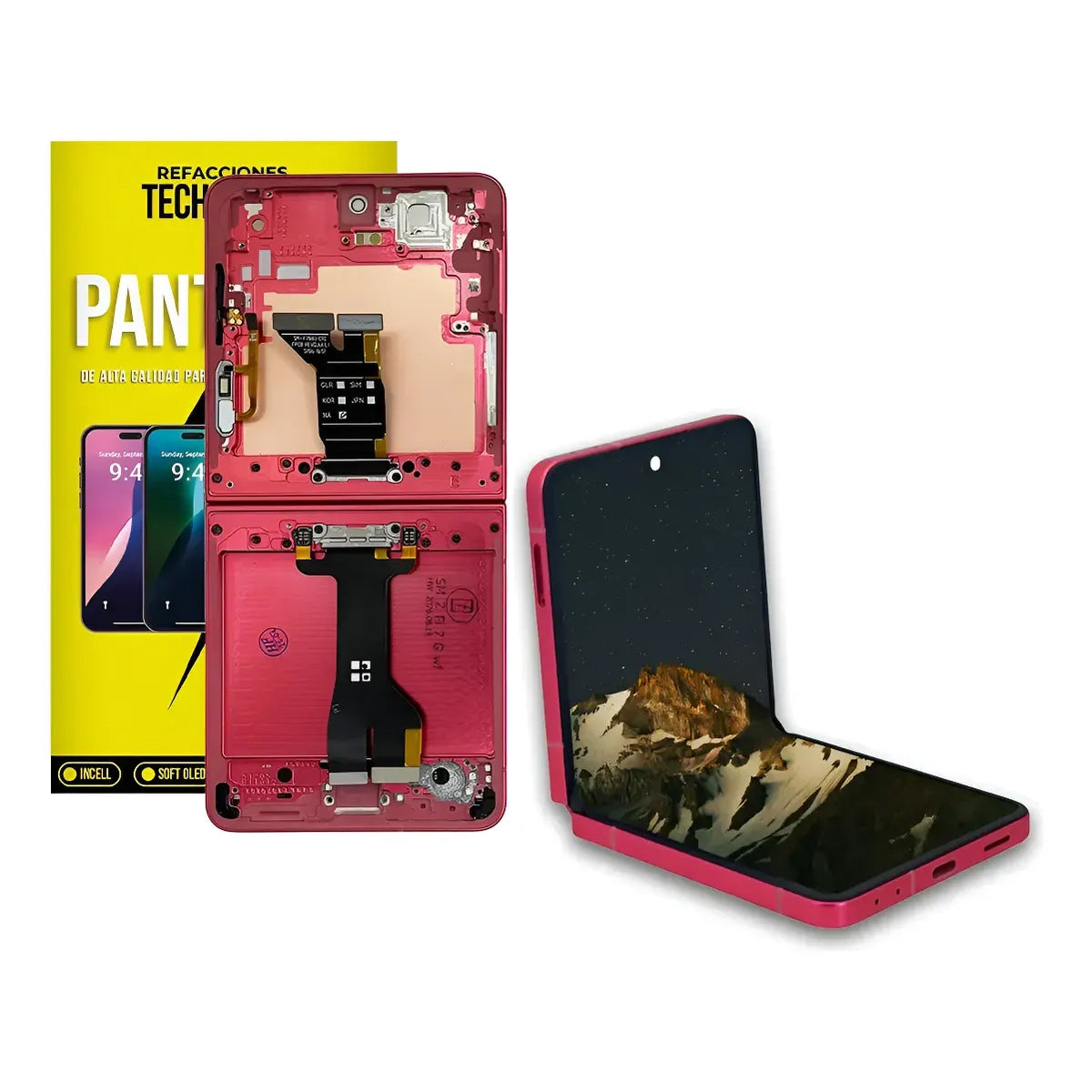 Pantalla Interna con Marco compatible con Samsung Z Flip 7