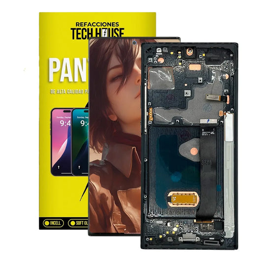Pantalla AMOLED con Marco compatible con Samsung Galaxy Note 20 Ultra 4G / 5G