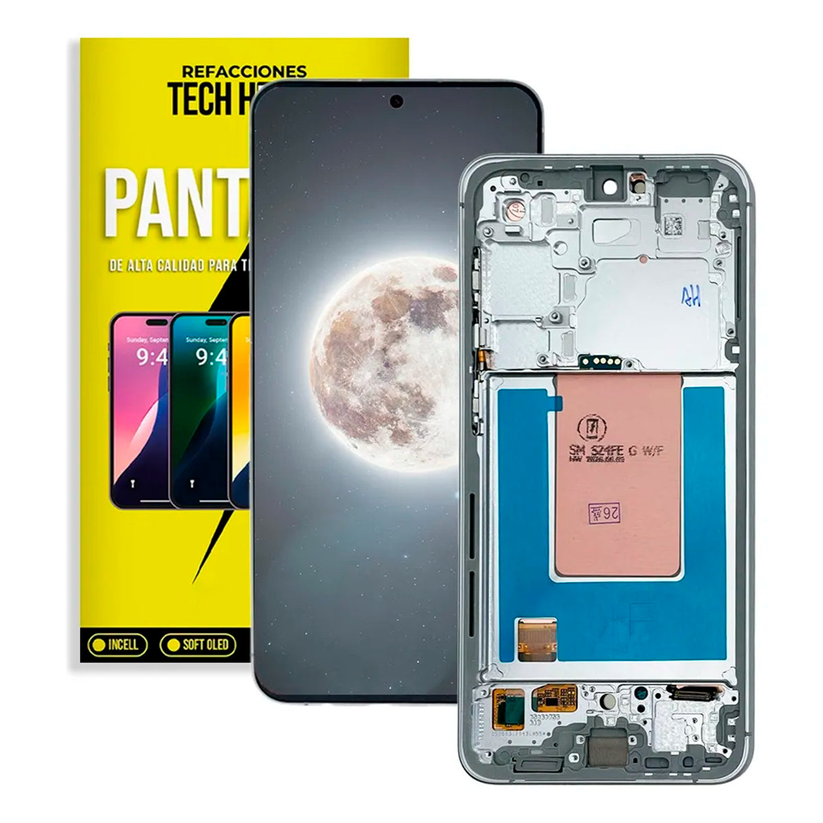 Pantalla con Marco Samsung Galaxy S24 FE OEM