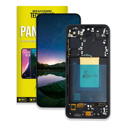 Pantalla compatible con Samsung Galaxy S24 FE con Marco