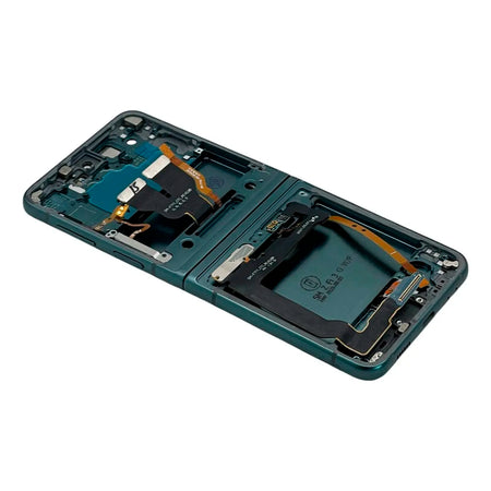 Pantalla con Marco Compatible con Samsung Galaxy Z Flip3 SM-F711 Verde OEM