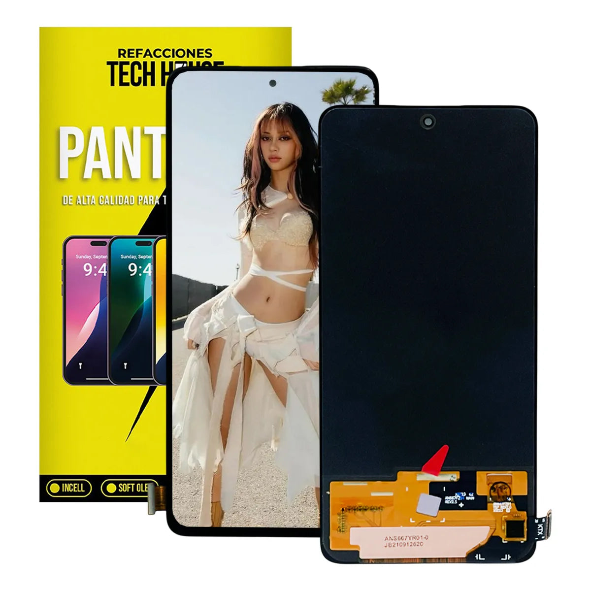 Pantalla AMOLED compatible con Honor 200 Pro