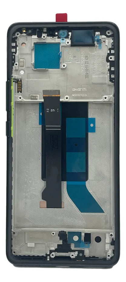 Pantalla compatible con Redmi Note 14 Pro 5G con Marco Amoled - Negro