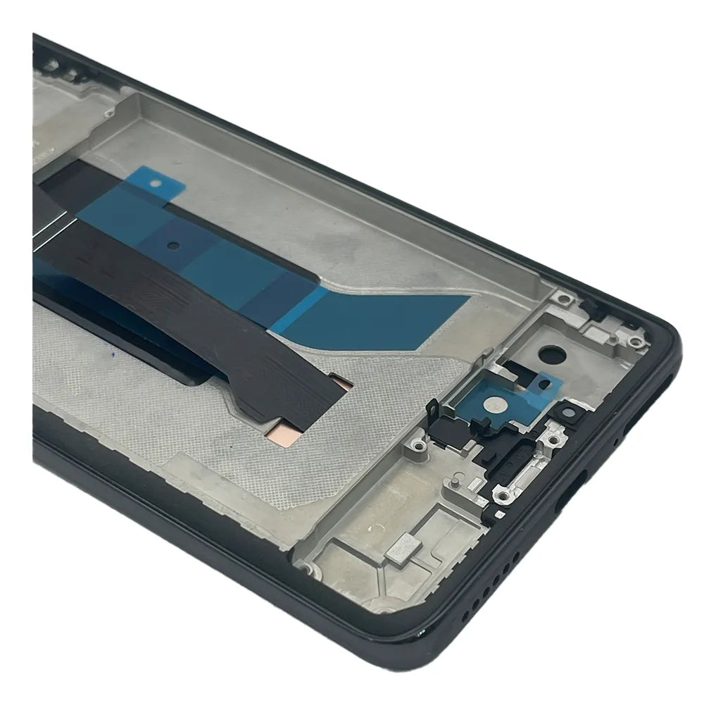 Pantalla compatible con Redmi Note 14 Pro 5G con Marco Amoled - Negro