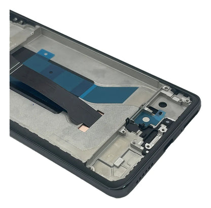 Pantalla compatible con Redmi Note 14 Pro 5G con Marco Amoled - Negro
