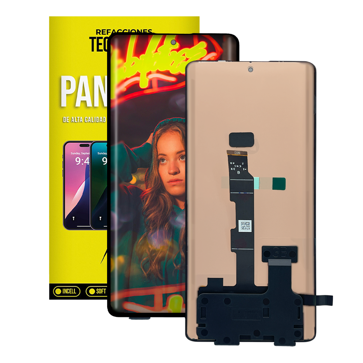 Pantalla AMOLED compatible con Redmi Note 14 Pro 4G