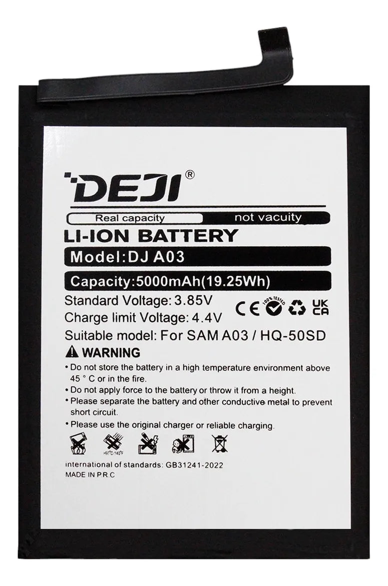 Batería compatible con Samsung Galaxy A03/ A035F/A14 4G/A145F