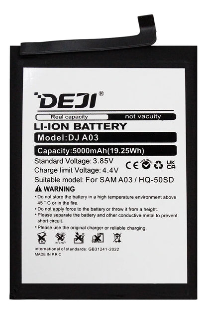 Batería compatible con Samsung Galaxy A03/ A035F/A14 4G/A145F