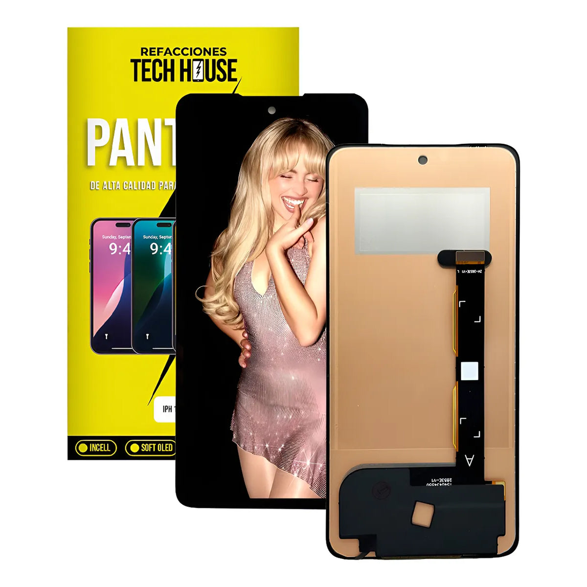 Pantalla compatible con Moto Edge 30