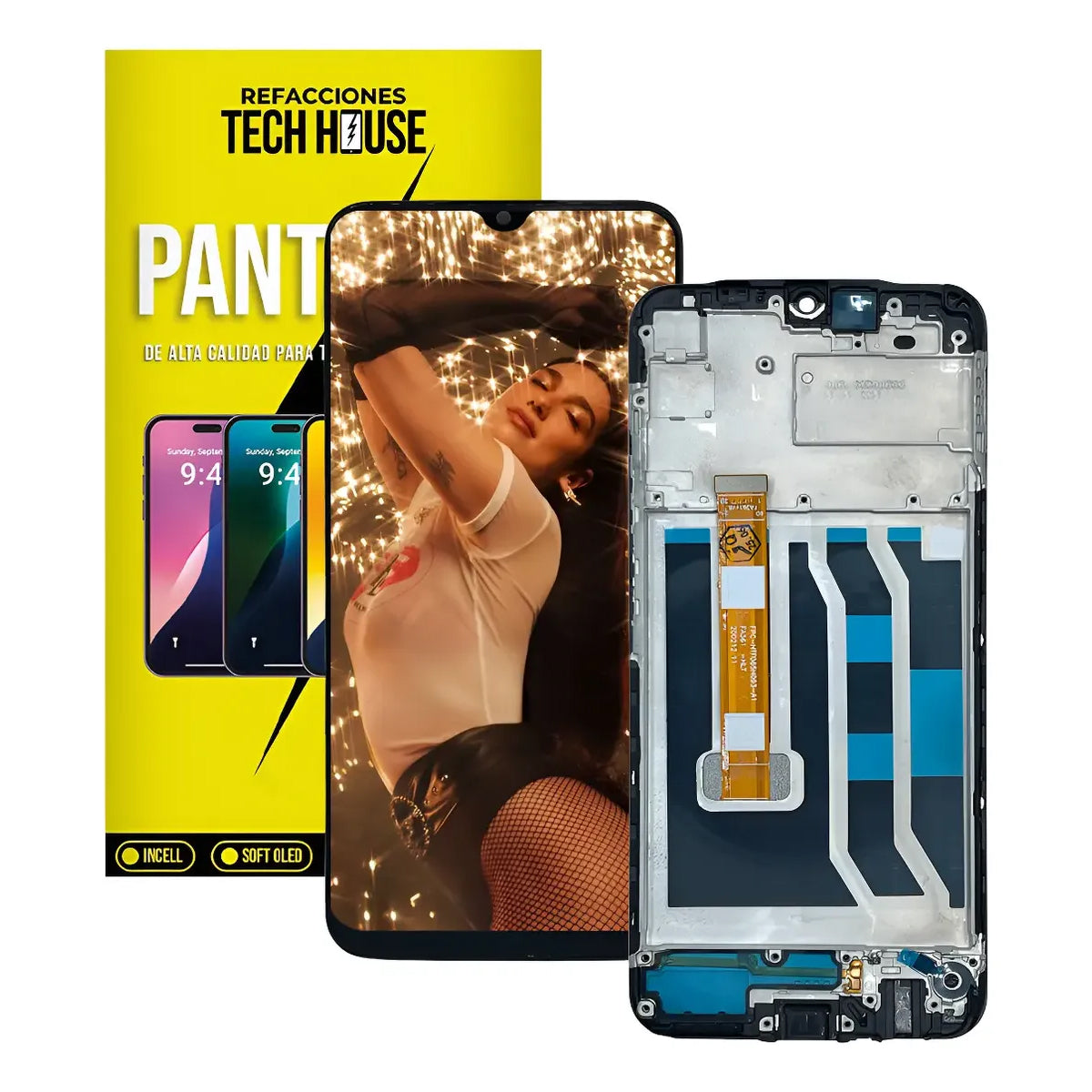 Pantalla LCD con Marco compatible con Realme C15 / C12 – RMX2189