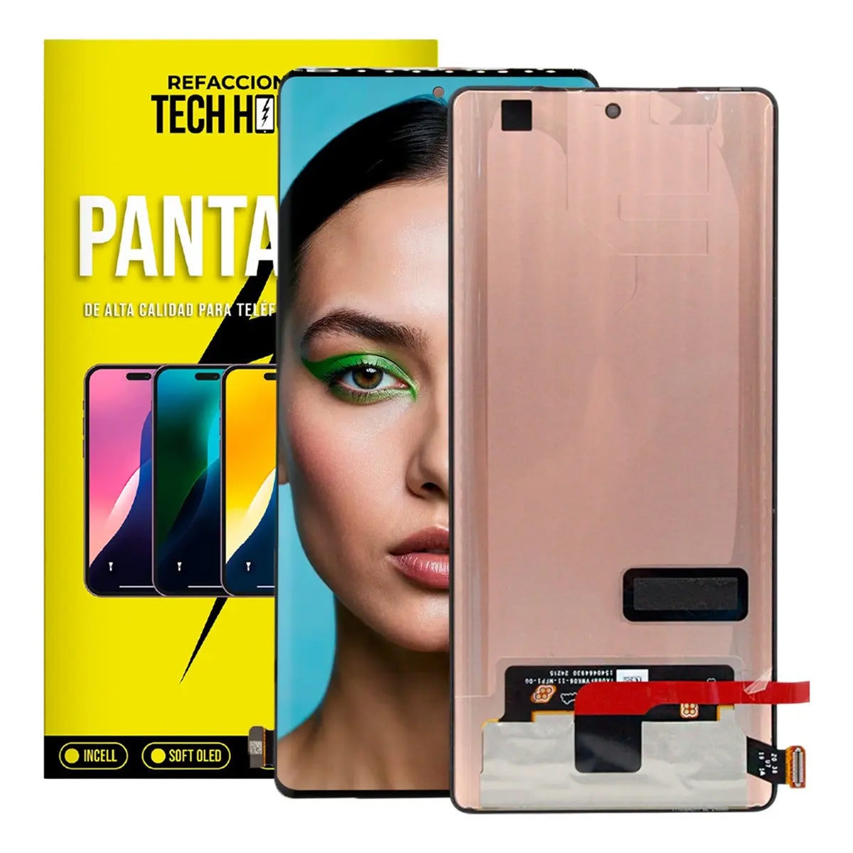 Pantalla AMOLED compatible con Infinix Note 40 Pro