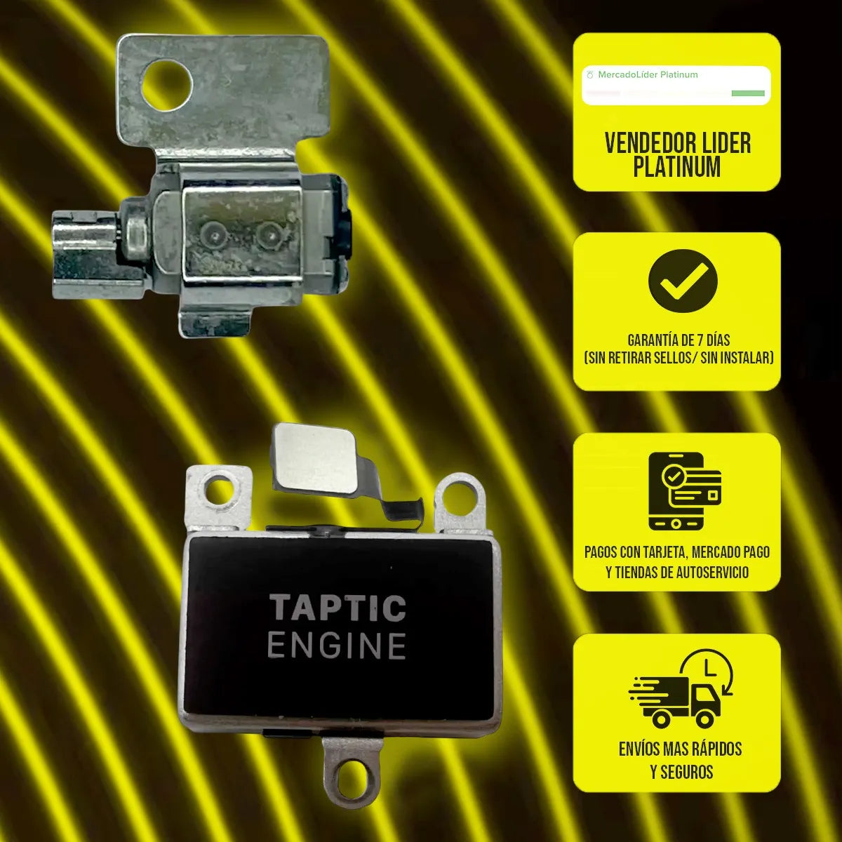 Motor Vibrador Taptic compatible con iPhone 12 Pro Max