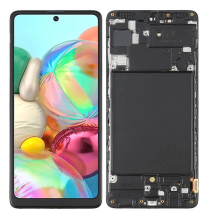 Pantalla con Marco compatible con Samsung Galaxy A71 4G Incell