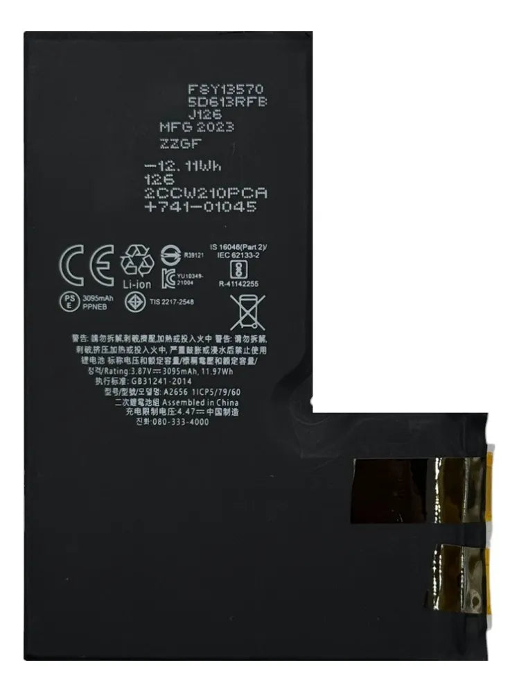 Batería compatible con iPhone 13 Pro con Flex Reprogramado