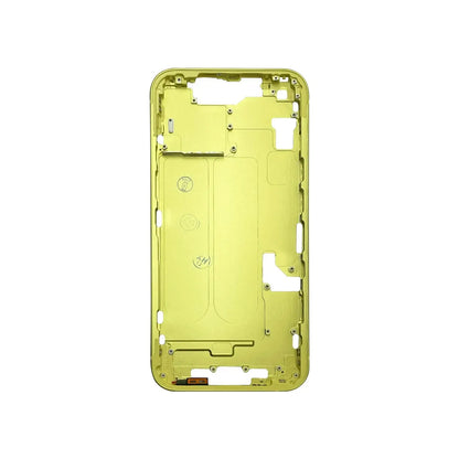 Marco chasis iPhone 14 amarillo - detalle