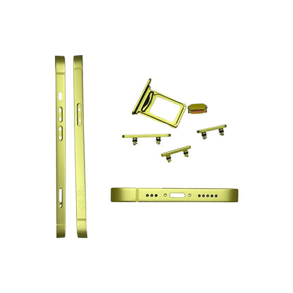 Marco chasis iPhone 14 amarillo