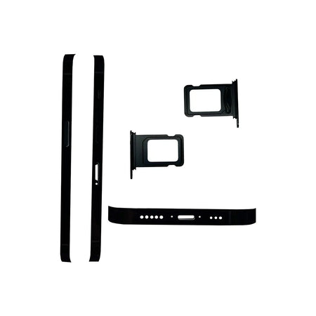 Carcasa chasis con flexores iPhone 14 Pro negra