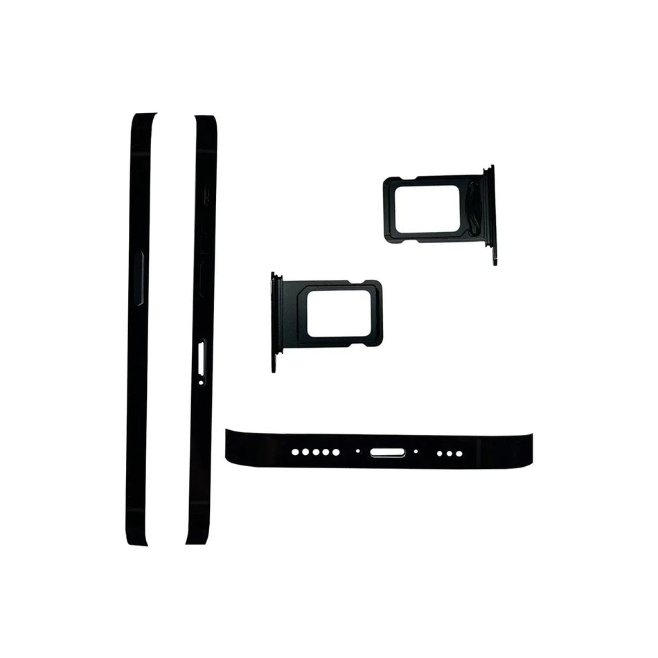 Carcasa chasis con flexores iPhone 14 Pro negra