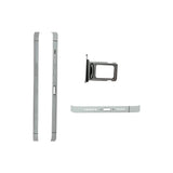 Carcasa chasis con flexores iPhone 14 Pro Max plateada